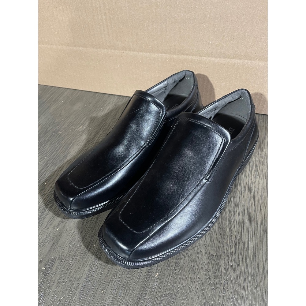 Deer Stags Mens 10W Black Greenpoint Loafers 902 Collection Bicycle Toe Shoes
